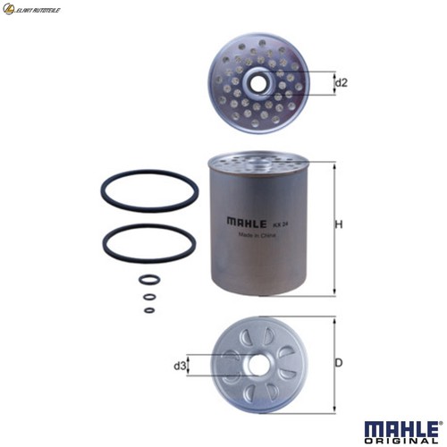 Fuel filter 24d for 4da - fuel,