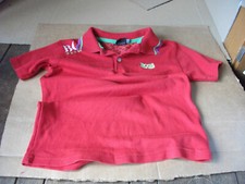 * HUGO BOSS CHILD'S POLO SHIRT IN RED SIZE 152 GOOD USED CONDITION