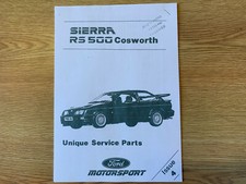 SIERRA RS 500 COSWORTH UNIQUE