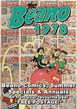 Beano comics annual summer - beano, annual,