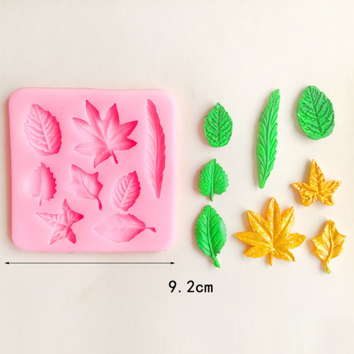 Maple leaf mould silicone cake - leaf,