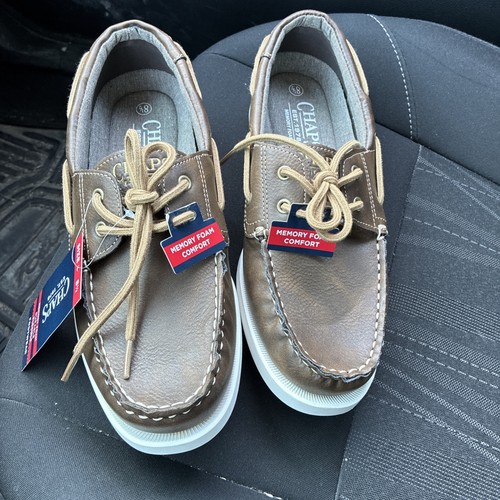 Chaps benny boat shoes brown - boat,