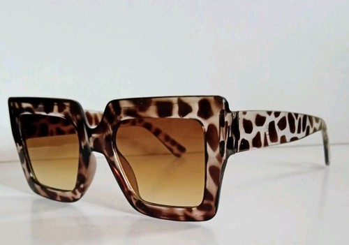 Oversized animal print brown - oversized,