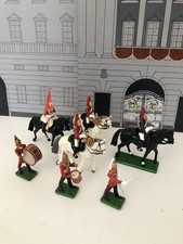 7 BRITAINS LIFEGUARDS / HORSEGUARDS and Band