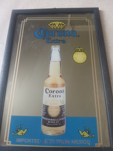 Corona framed mirror - framed,