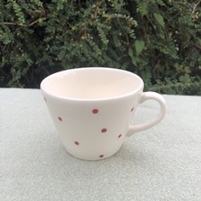 Waitrose Cream Mug With red
