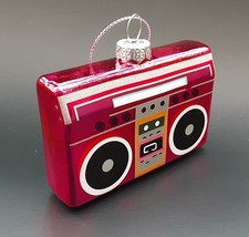GLASS BOOM BOX/ SOUND SYSTEM