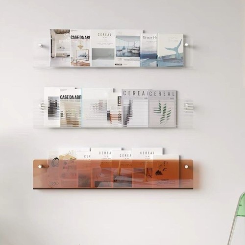 Acrylic magazine rack brochure - rack,