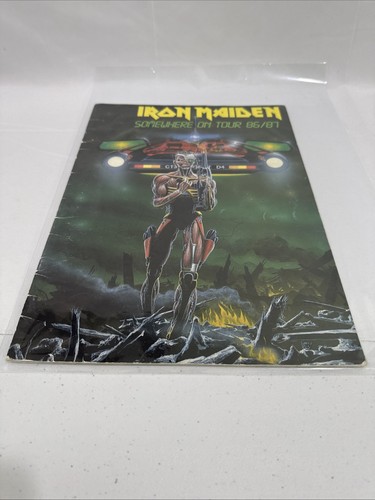 Vintage iron maiden somewhere - maiden,