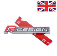 R DESIGN Grill Badge Front