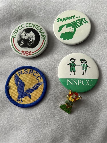 Vintage nspcc patch and - nspcc,