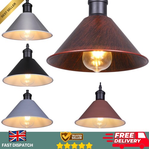 Vintage metal ceiling light - vintage,