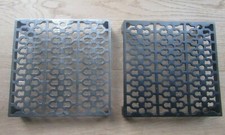 EXTRA LARGE  9 X 9 " Cast Iron air Brick Vent Victorian Pattern Vintage Repro 