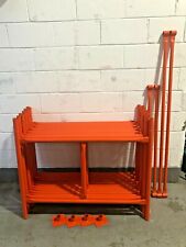 SCAFFOLD TOWERS 4' X 4'   DIY   25'6ft WORKING HEIGHT, PPC SAFETY ORANGE TOWERS