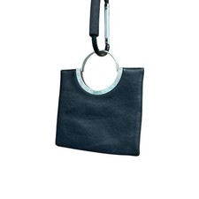 Y2K Jane Norman Black Silver Handle Bag 