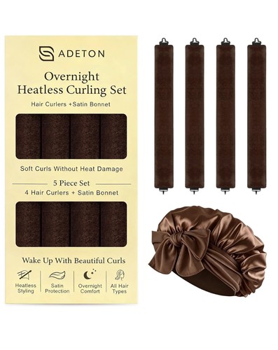 Heatless curls overnight - curls,