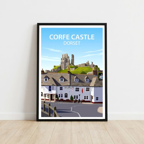 Corfe castle dorset travel - corfe,