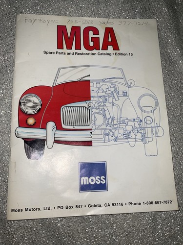 Vintage moss motors mga spare - motors,