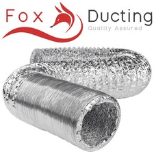 250mm aluminium ducting - 10",