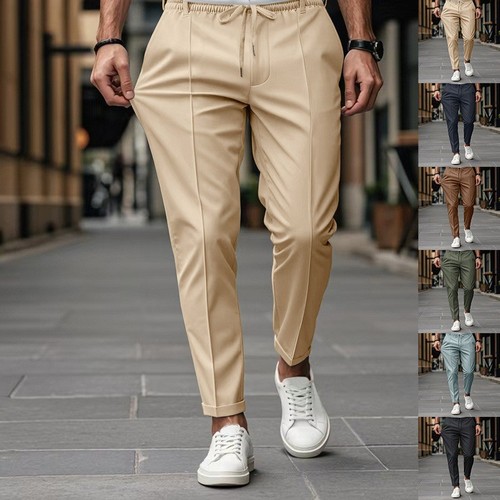 Mens golf trousers elasticated - mens,