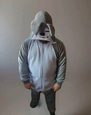 XXXL - Zip-Up Adult Silver