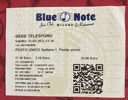 Gege telesforo blue note - telesforo,