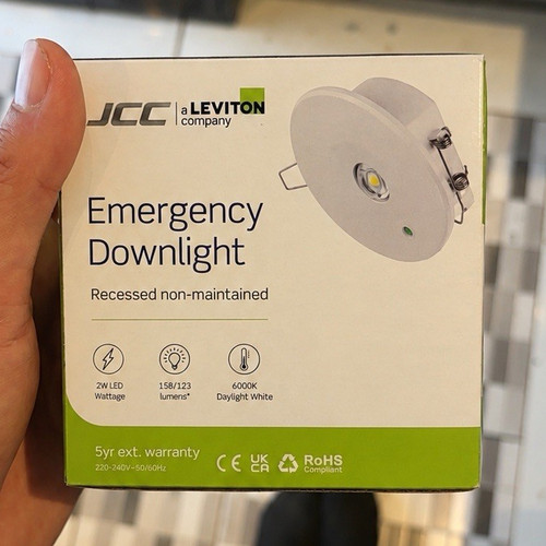 Jcc emergency recessed led - emergency,