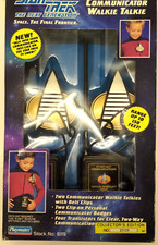 Star Trek  Communicators Walkie Talkies 1993 Vintage Prop Cosplay Larping