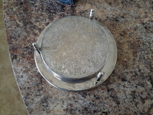 Set three silver plated - set,