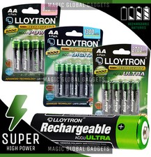 NEW LLOYTRON AA RECHARGEABLE