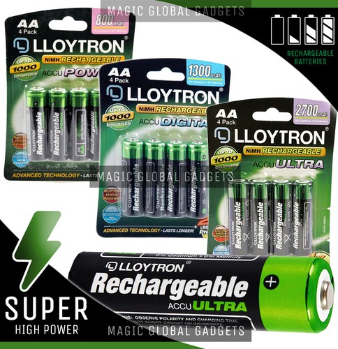 New lloytron rechargeable - new, aa