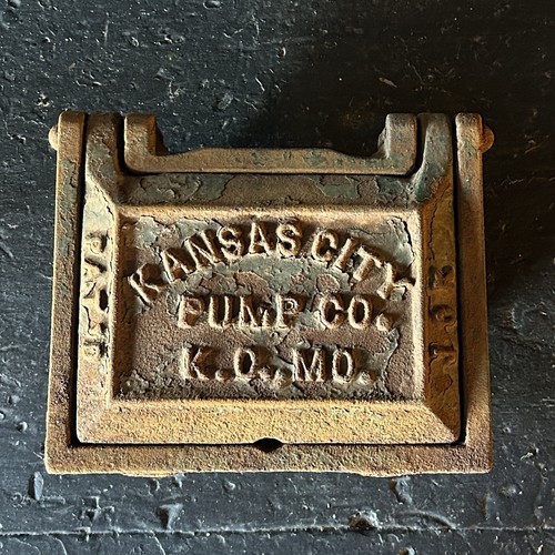 Antique kansas city pump - city,