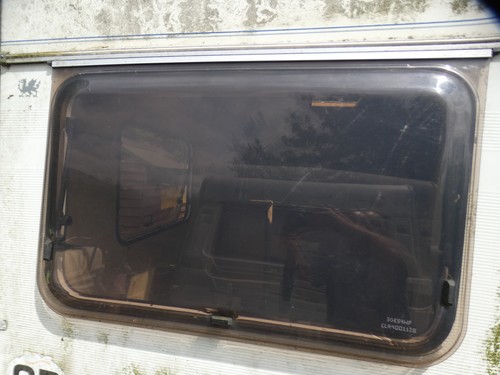 Caravan window elddis - caravan, window,