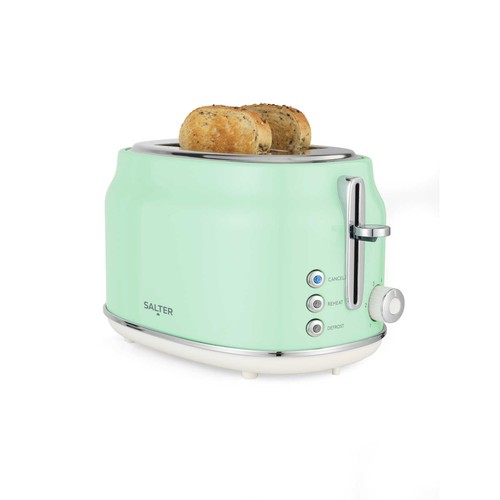 Salter retro green slice - green, 2-slice