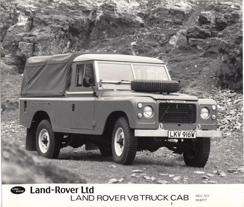 Land rover truck cab 1980 - v8,