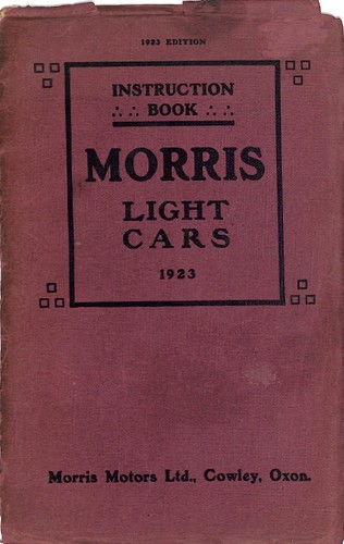 Morris light cars bullnose - light,