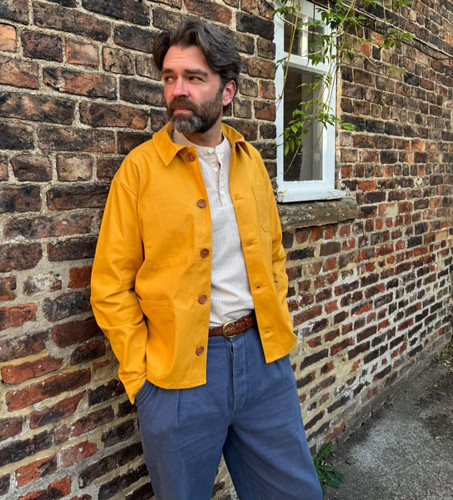 French workwear jacket canvas - workwear,