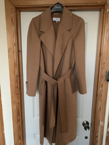 Reiss camel blindseam coat - reiss,