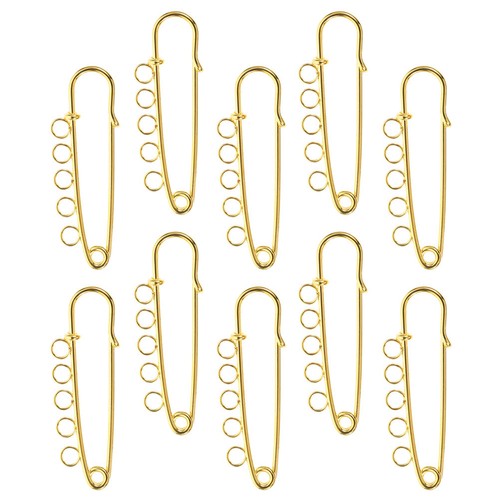 10pcs brooch findings safety - ,