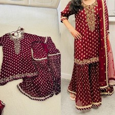 Girl Outfit Pakistani Wedding Age 7-10 Designer Stunning Maria B Junaid jamshed