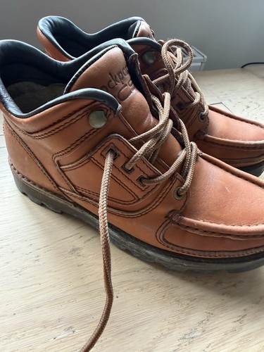 Rockport tan leather ankle - rockport,
