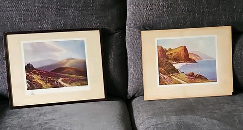 Pair vintage prints by - of,