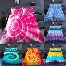 Tie-dye Colorful Bedding Set