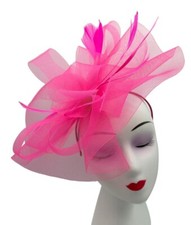 Fascinator For Women's Large Headband Clip Hat Weddings Races Ascot Design UK