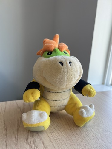 Rare bowser plush super - jr.,
