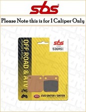 Sachs MadAss 125 2006-2010 [Rear Sintered Brake Pads] [SBS RSI Series]