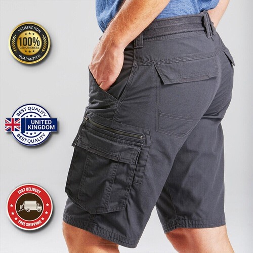 Men big size cargo combat - big,