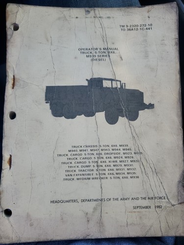 Truck ton m939 - m939, series