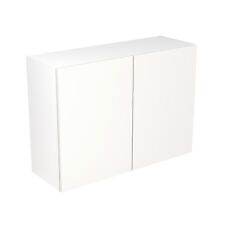 Slab Gloss White Kitchen Wall Units Soft Close Multi-Size Cabinet Kitchen Kit