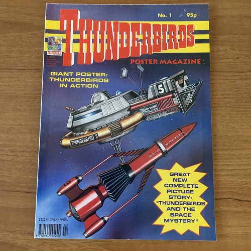Thunderbirds poster magazine - thunderbirds,
